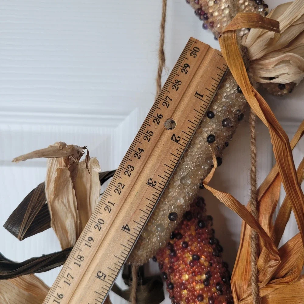 2 Sheas Wildflower Co Beaded Indian Corn Garland Fall Harvest Thanksgiving Decor